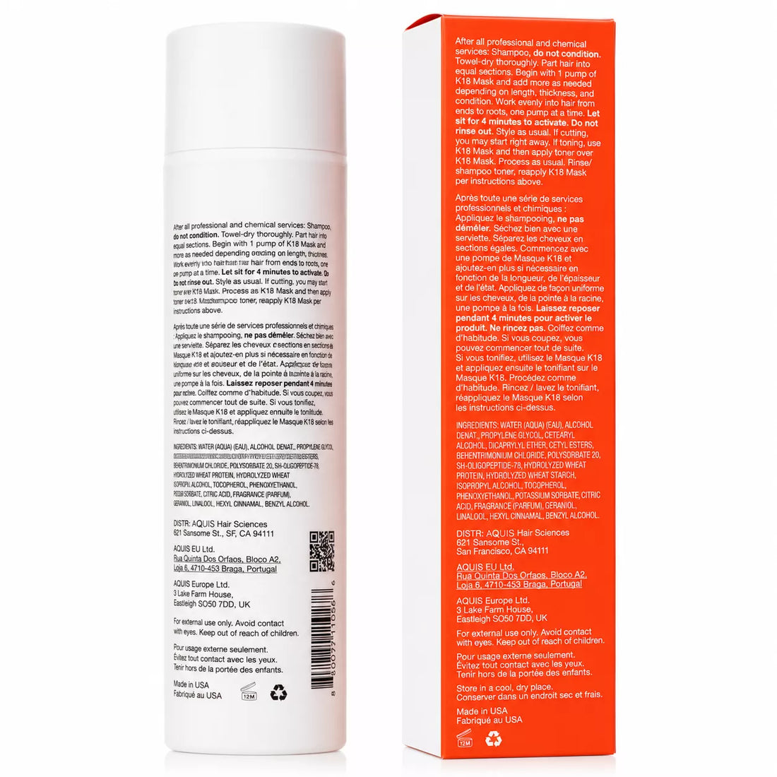 K18 Molecular Repair Leave-In Hair Mask, 5 oz (150 ml)
