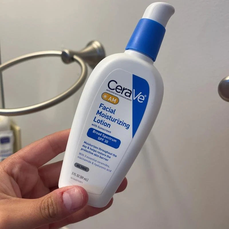 CeraVe AM facial moisturizing lotion SPF 30 bottle