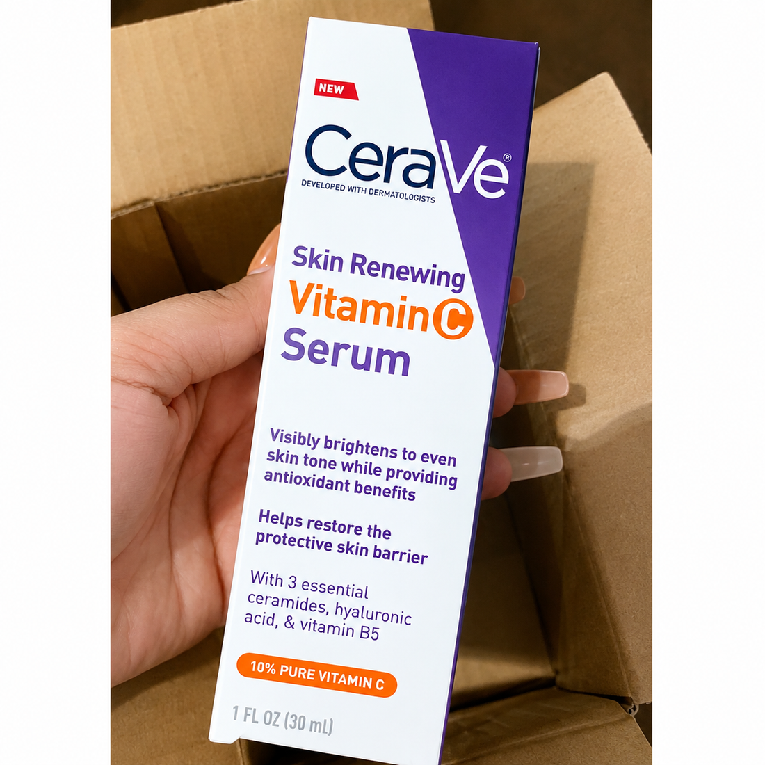 CeraVe Vitamin C serum for face 1oz bottle