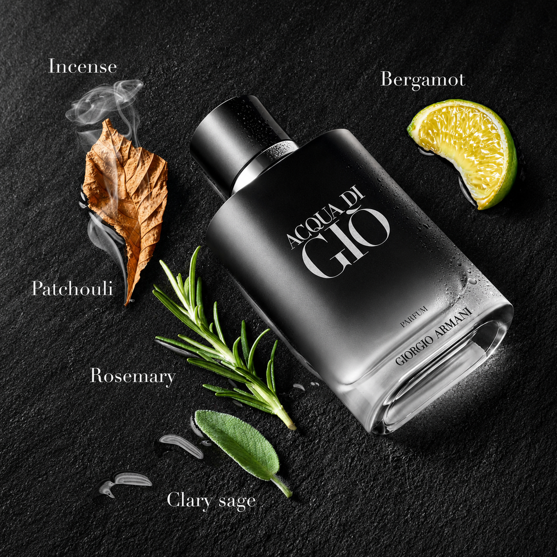 Armani Acqua di Gio Parfum 3.4oz bottle